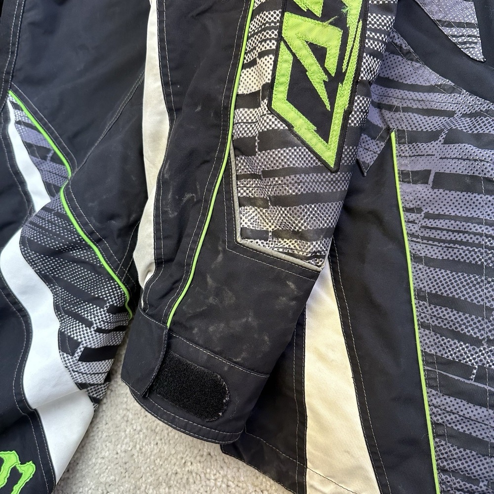 VTG Castle X Monster Energy Tucker Hibbert #68 Racing Jacket And Pants Medium - Picture 7 of 16